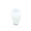 SMALL STANDING NECK BUST WHITE LEATHER 7-1/2"-Transcontinental Tool Co