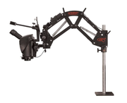 A60F LEICA MICROSCOPE W/GRS VERSA STAND &0.63X SUPPLEMENTARY LENS-Transcontinental Tool Co