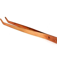 COPPER TONGS 9" CURVED END-Transcontinental Tool Co