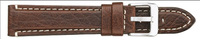 PADDED STITCHED ITALIAN CALF SKIN LEATHER WATCH BANDS 395-Transcontinental Tool Co