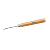 SLIM BURNISHER WITH WOOD HANDLE - CURVED-Transcontinental Tool Co