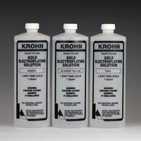 GOLD PLATING SOLUTION 24K - 1 LITRE-Transcontinental Tool Co