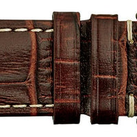 ALLIGATOR GRAIN STITCHED WATCH BANDS 436-Transcontinental Tool Co