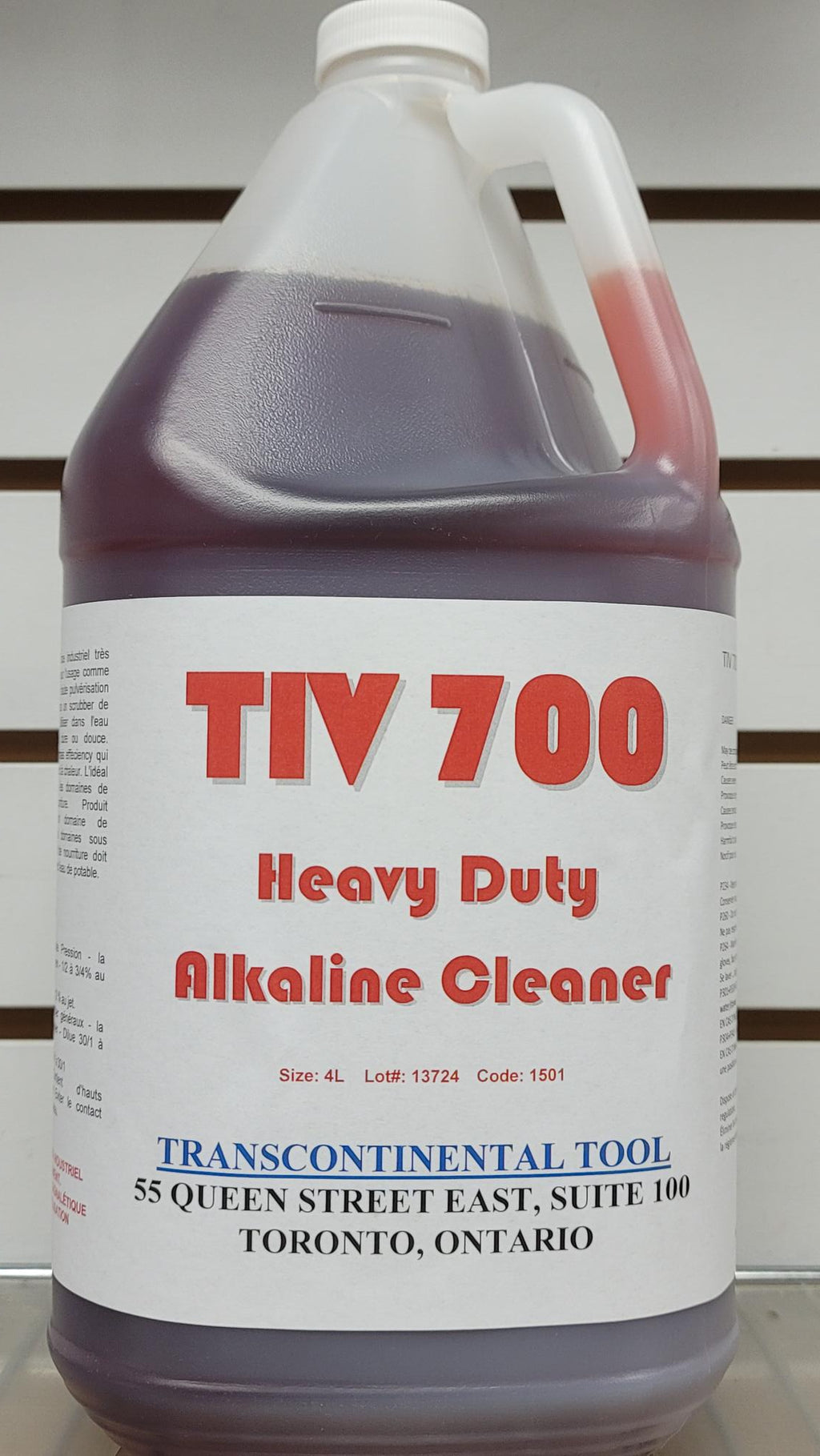 ULTRASONIC SOLUTION TIV700 (34 TO 1) - 500ML-Transcontinental Tool Co