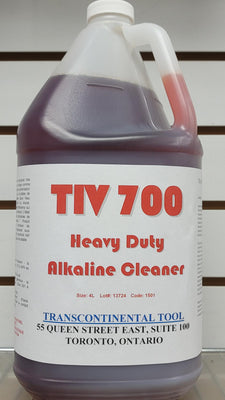 ULTRASONIC CLEANING SOLUTION TIV700 - 4 LITRES-Transcontinental Tool Co