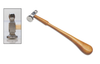 CHASING HAMMER 1 1/8"-Transcontinental Tool Co