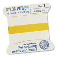 YELLOW NYLON BEAD CORD-Transcontinental Tool Co