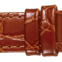 CROCO GRAIN STITCHED WATCH BAND-Transcontinental Tool Co