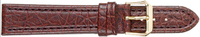 PADDED STITCHED ITALIAN CALF SKIN LEATHER WATCH BANDS 394 LONG STRAP-Transcontinental Tool Co