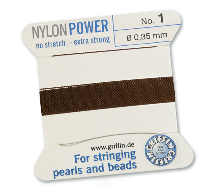 BROWN NYLON BEAD CORD-Transcontinental Tool Co