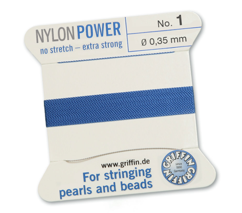 BLUE NYLON BEAD CORD-Transcontinental Tool Co