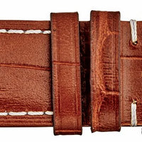 ALLIGATOR GRAIN STITCHED WATCH BANDS 436-Transcontinental Tool Co