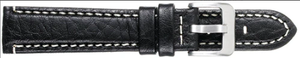 PADDED STITCHED ITALIAN CALF SKIN LEATHER WATCH BANDS 395-Transcontinental Tool Co