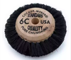 6C BLACK BRISLE BRUSH 2"-Transcontinental Tool Co