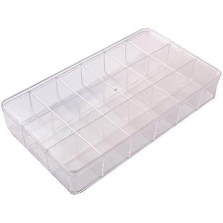 10 COMPARTMENT CRYSTAL CLEAR TRAY-Transcontinental Tool Co