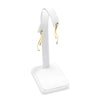 EARRING TREE DISPLAY WHITE LEATHER-Transcontinental Tool Co