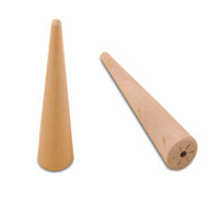 WOODEN CONE FOR EMERY SHELL 4"-Transcontinental Tool Co
