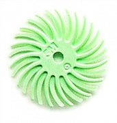 3M RADIAL BRISTLE DISCS 1 MICRON GREEN 3/4" (6PCS)-Transcontinental Tool Co