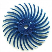 3M RADIAL BRISTLE DISCS 400G BLUE 3/4" (6PCS)-Transcontinental Tool Co