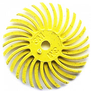 3M RADIAL BRISTLE DISCS 80G YELLOW 3/4" (6PCS)-Transcontinental Tool Co