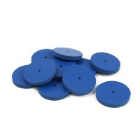 UNMOUNTED EVEFLEX POLISHER - DARK BLUE / KNIFE EDGE / COARSE - 10 PCS-Transcontinental Tool Co