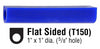 T-150 FERRIS FILE-A-WAX FLAT-SIDED 1 X 1 X 5/8"-Transcontinental Tool Co