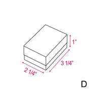 COTTON FILLED BOXES 3-1/4 X 2-1/4 X 1'-Transcontinental Tool Co
