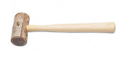 RAWHIDE MALLET 1 1/2" - SIZE 2-Transcontinental Tool Co