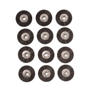 SUPRA MK WHEEL BRUSHES 3/4 X 1/8" HARD - 12PCS-Transcontinental Tool Co