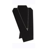 PADDED NECKLACE EASEL DISPLAY 317MM BLACK (1PC)-Transcontinental Tool Co