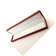 CLASSIC LEATHERETTE RED BRAC/WATCH BOX (1DZ)-Transcontinental Tool Co