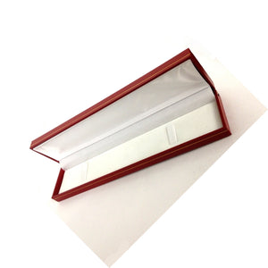 CLASSIC LEATHERETTE RED BRAC/WATCH BOX (1DZ)-Transcontinental Tool Co