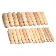 10 TO 25MM ECONOMY WOOD DAPPING SET-Transcontinental Tool Co