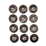 SUPRA MK WHEEL BRUSHES 1 X 1/4" SOFT - 12PCS-Transcontinental Tool Co