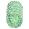 3M BRISTLE RADIAL DISC 3 X 3/8" 3 MICRON LT GREEN 3" (10 PCS)-Transcontinental Tool Co