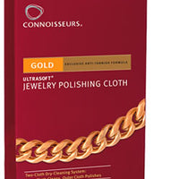 CONNOISSEURS GOLD POLISHING CLOTH 11X14" 1PC-Transcontinental Tool Co