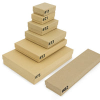 COTTON FILLED BOXES 3-1/2 X 3-1/2 X 1"-Transcontinental Tool Co