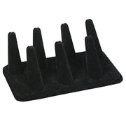 7 FINGER RING DISPLAY BLACK VELVET-Transcontinental Tool Co