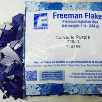 FREEMAN INJECTION FLAKES- CARVABLE PURPLE 1LB-Transcontinental Tool Co