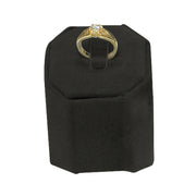 MEDIUM HIGH RING STAND BLACK VELVET-Transcontinental Tool Co