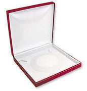 CLASSIC LEATHERETTE RED NECKLACE BOX (1PC)-Transcontinental Tool Co