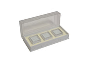 GEM TRAY WITH 3 BOXES WHITE-Transcontinental Tool Co