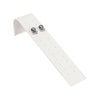 EARRING RAMP 12 PAIR WHITE LEATHER-Transcontinental Tool Co