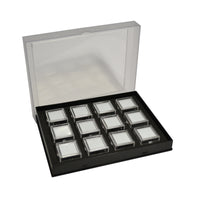 GEM TRAY WITH 12 BOXES BLACK-Transcontinental Tool Co