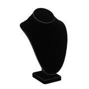 LARGE STANDING NECK BUST BLACK VELVET 11"H-Transcontinental Tool Co