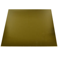 BRASS SHEET 12 X 12" - 18 GAUGE-Transcontinental Tool Co