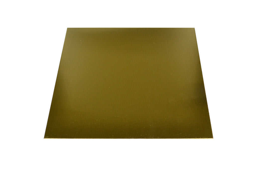 BRASS SHEET 12 X 12" - 18 GAUGE-Transcontinental Tool Co