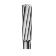 FIG 15 CYLINDER SQUARE SINGLE CUT BUR, BUSCH, 0.7-2.3MM, 6 PCS-Transcontinental Tool Co