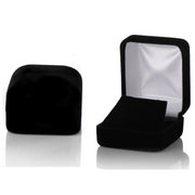 DELUXE VELVET EARRING BLACK 12 PCS-Transcontinental Tool Co