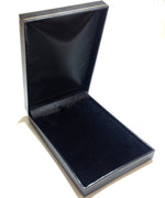 CLASSIC BLACK LEATHERETTE NECKLACE BOX (1DZ)-Transcontinental Tool Co